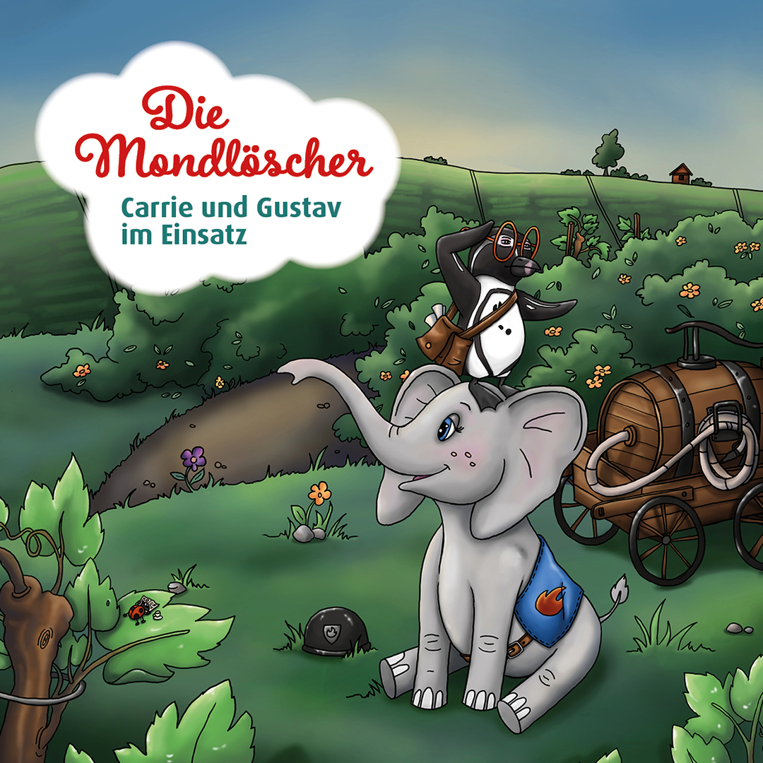 Buchcover: Die Mondlöscher – Carrie und Gustav im Einsatz